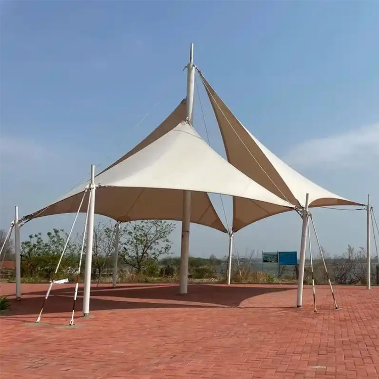 敦煌市膜结构景观棚