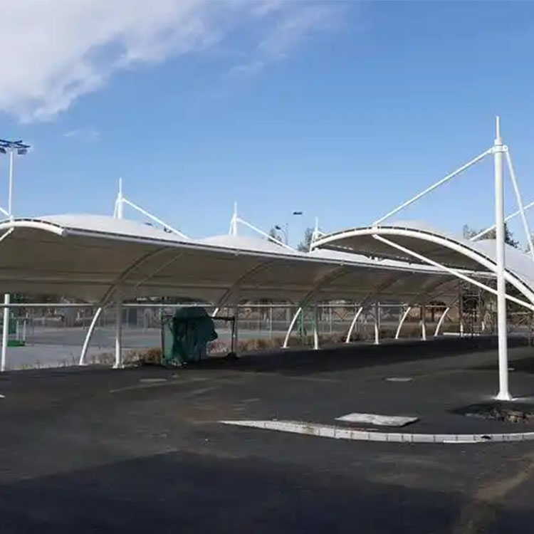 敦煌市膜结构电动车棚