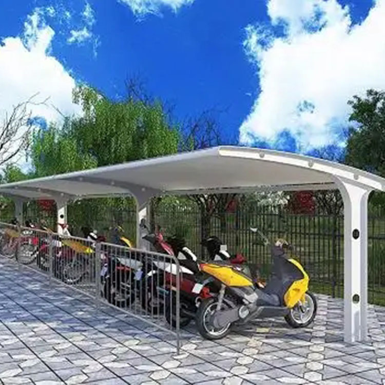 敦煌市膜结构电动车棚