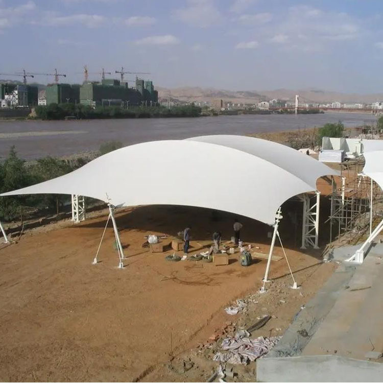 敦煌市膜结构汽车棚